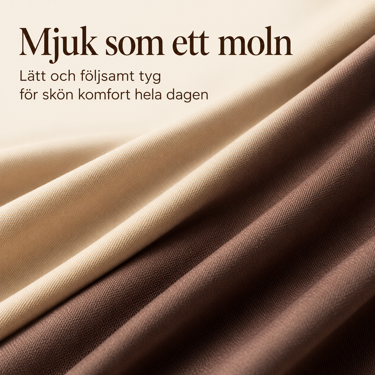 MjukForm – Slätare silhuett utan troskanter som skär in